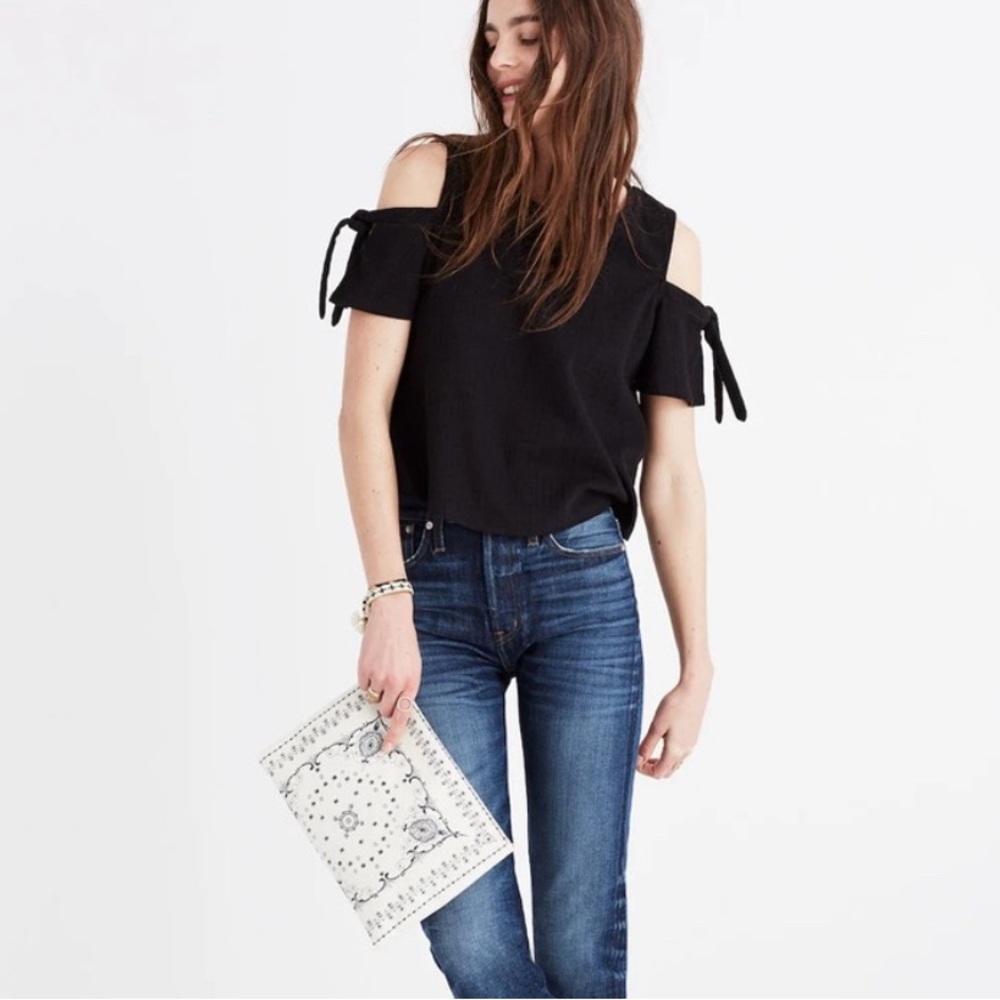 Madewell skylark black top